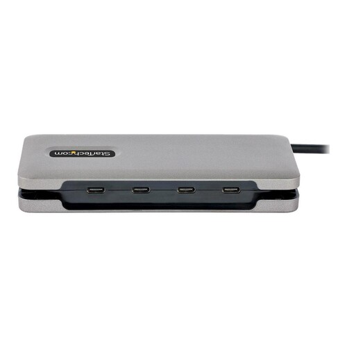 StarTech.com 4-Port USB-C Hub, 4x USB-C Ports, USB 3.1 10Gbps, Portable USB C Hub with 100W Power De Produktbild Additional View 3 L