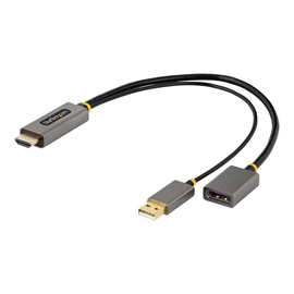 StarTech.com 1ft (30cm) HDMI to DisplayPort Adapter, Active 4K 60Hz HDMI Source to DP Monitor Adapte Produktbild
