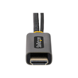 StarTech.com 1ft (30cm) HDMI to DisplayPort Adapter, Active 4K 60Hz HDMI Source to DP Monitor Adapte Produktbild Additional View 1 S