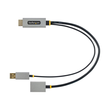 StarTech.com 1ft (30cm) HDMI to DisplayPort Adapter, Active 4K 60Hz HDMI Source to DP Monitor Adapte Produktbild Additional View 3 S