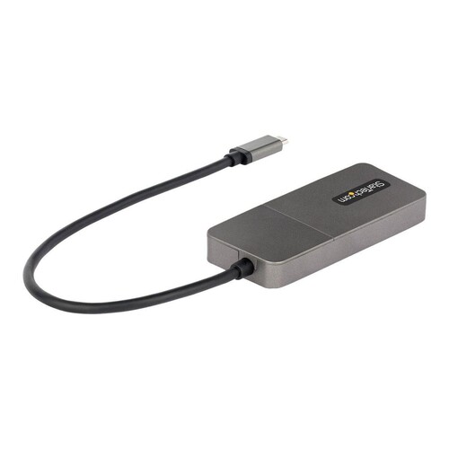 StarTech.com 3-Port USB-C MST Hub, USB Type-C to 3x HDMI Multi-Monitor Adapter for Laptop, Triple HD Produktbild Additional View 2 L