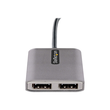 StarTech.com 2-Port USB-C MST Hub, USB Type-C to 2x DisplayPort Multi-Monitor Adapter for Laptop, Du Produktbild Additional View 1 S