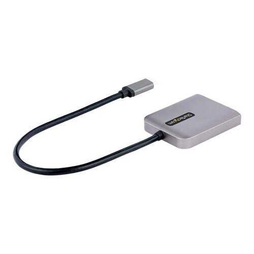 StarTech.com 2-Port USB-C MST Hub, USB Type-C to 2x DisplayPort Multi-Monitor Adapter for Laptop, Du Produktbild Additional View 4 L