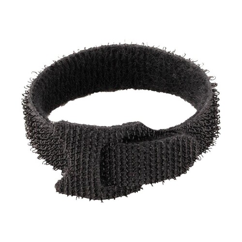 StarTech.com 6in Hook and Loop Cable Ties, 50 Pack, Black, Reusable Cable Straps, Adjustable and Fle Produktbild Additional View 1 L