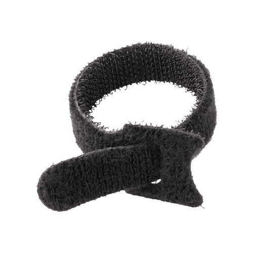 StarTech.com 6in Hook and Loop Cable Ties, 50 Pack, Black, Reusable Cable Straps, Adjustable and Fle Produktbild Additional View 2 L