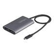 StarTech.com Thunderbolt 3 auf Dual DisplayPort Adapter DP 1.4 - Dual 4K 60Hz oder Single 8K/5K TB3 Produktbild