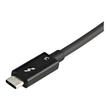 StarTech.com Thunderbolt 3 auf Dual DisplayPort Adapter DP 1.4 - Dual 4K 60Hz oder Single 8K/5K TB3 Produktbild Additional View 1 S