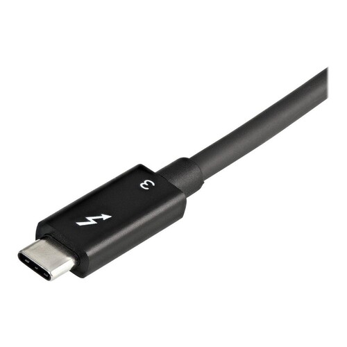 StarTech.com Thunderbolt 3 auf Dual DisplayPort Adapter DP 1.4 - Dual 4K 60Hz oder Single 8K/5K TB3 Produktbild Additional View 1 L