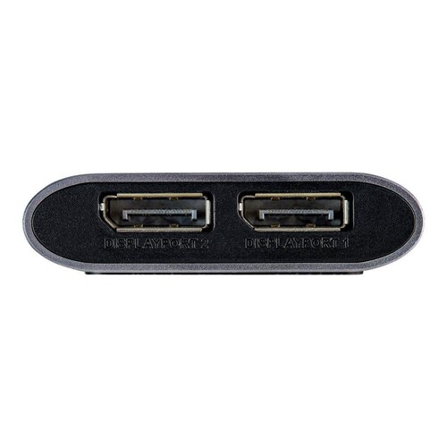 StarTech.com Thunderbolt 3 auf Dual DisplayPort Adapter DP 1.4 - Dual 4K 60Hz oder Single 8K/5K TB3 Produktbild Additional View 3 L