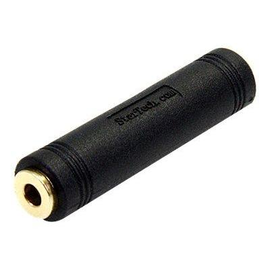 StarTech.com 3.5mm Female to Female Coupler - 3.5mm Audio Coupler - Gold Plated Connectors - Female/ Produktbild