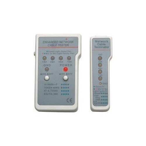 Intellinet Multifunktions-Kabeltester, RJ45/RJ11 Produktbild Additional View 2 L