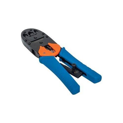 Intellinet Universal Crimpzange für Modularstecker, Für RJ45-, RJ12- und RJ11- Modularstecker Produktbild Additional View 1 L