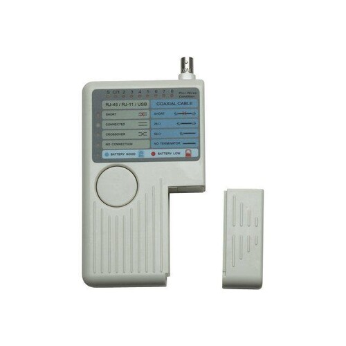 Intellinet 4-in-1 Kabeltester, RJ11, RJ45, USB und BNC Produktbild Additional View 2 L