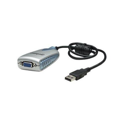 Manhattan USB-A to SVGA Converter Cable, 50cm, Male to Female, 480 Mbps (USB 2.0) Produktbild