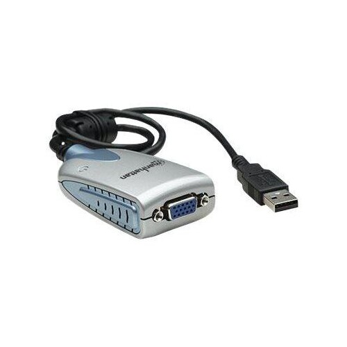 Manhattan USB-A to SVGA Converter Cable, 50cm, Male to Female, 480 Mbps (USB 2.0) Produktbild Additional View 3 L