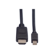 ROLINE Adapterkabel - Mini DisplayPort männlich zu HDMI männlich Produktbild Additional View 3 S