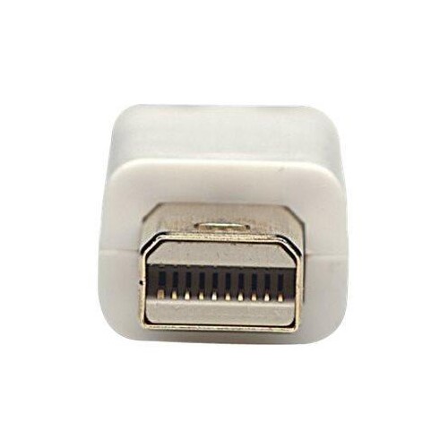 Manhattan Mini DisplayPort 1.2 Cable, 4K@60Hz, 2m, Male to Male, Bi-Directional, White, Lifetime War Produktbild Additional View 1 L