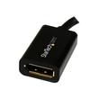 StarTech.com 6in Mini DisplayPort to DisplayPort Video Cable Adapter (MDP2DPMF6IN) Produktbild Additional View 1 S