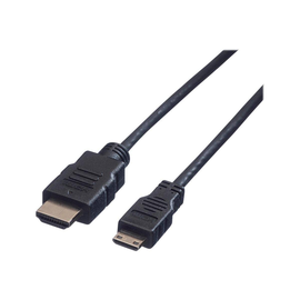 VALUE High Speed - HDMI-Kabel mit Ethernet - HDMI männlich zu 19 pin mini HDMI Type C männlich Produktbild