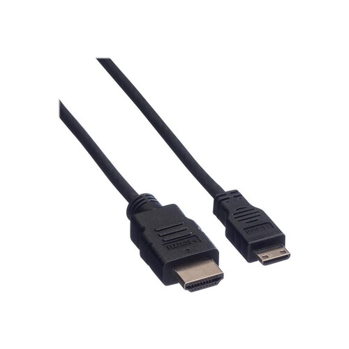 VALUE High Speed - HDMI-Kabel mit Ethernet - HDMI männlich zu 19 pin mini HDMI Type C männlich Produktbild Additional View 2 L