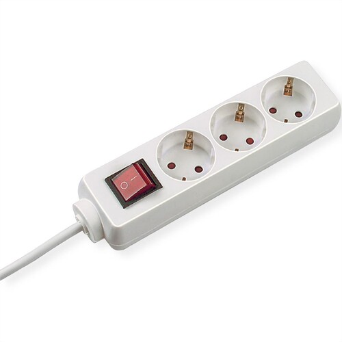 Bachmann SELLY - Steckdosenleiste - 3680 Watt - Ausgangsanschlüsse: 3 (Stromversorgung) Produktbild Additional View 1 L
