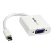 StarTech.com Mini DisplayPort to VGA Adapter - White - 1080p - Thunderbolt to VGA Monitor Adapter - Produktbild Additional View 3 S