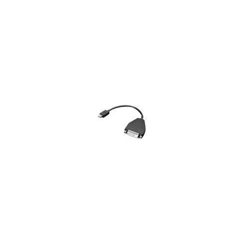 Lenovo DisplayPort-Adapter - Single Link - Mini DisplayPort (M) Produktbild Additional View 1 L