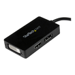 StarTech.com Mini DisplayPort auf DisplayPort/ DVI/ HDMI Adapter mit bis zu 2560x1600 / mini DP Stec Produktbild Additional View 1 S
