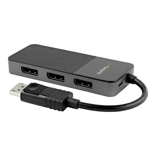 StarTech.com DisplayPort MST Hub (3 Port, 3 x 4k, HDR, EDID, DP 1.4 Multi Monitor Splitter für Windo Produktbild