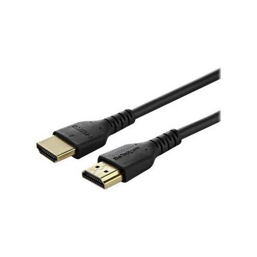 StarTech.com RHDMM1MP HDMI Kabel (1m, HDMI 2.0, 4k 60Hz, premium High Speed HDMI Kabel mit Ethernet, Produktbild Additional View 1 L