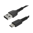 StarTech.com 1m USB-A auf USB-C Ladekabel - Dauerhaftes USB 2.0 auf USB Typ-C Datenübertragungs- und Produktbild
