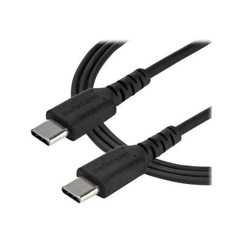 StarTech.com 1m USB-C Ladekabel - Langlebiges USB 2.0 Typ C zu USB C Datenübertragungs-/Schnellladek Produktbild Additional View 1 L