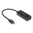 StarTech.com USB C to DisplayPort Adapter, 8K/5K/4K USB Type C to DP 1.4 Alt Mode Video Converter, H Produktbild