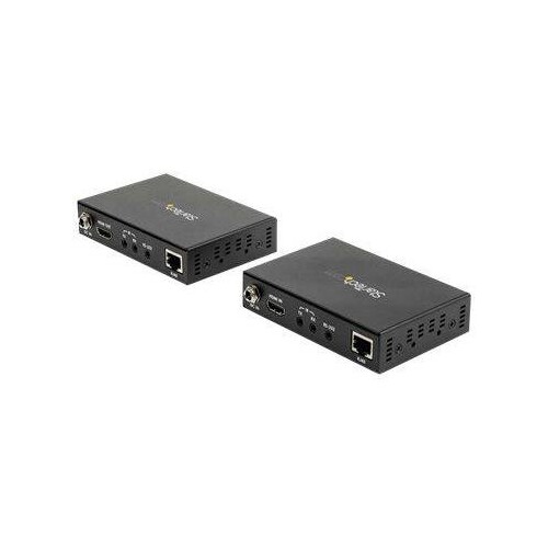 StarTech.com ST121HD20L HDMI Ethernet Extender (4K 60Hz, 100m, IR Steuerung, 4K Video über CAT6) Produktbild Additional View 1 L
