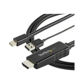 StarTech.com 3ft (1m) HDMI to Mini DisplayPort Cable 4K 30Hz, Active HDMI to mDP Adapter Converter C Produktbild