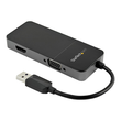 StarTech.com USB 3.0 auf HDMI und VGA Adapter - 4K/1080p USB Typ-A Dual Monitor Multiport Konverter Produktbild Additional View 4 S