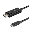 StarTech.com 3ft/1m USB C to DisplayPort 1.4 Cable 8K 60Hz/4K, Bidirectional DP to USB-C or USB-C to Produktbild