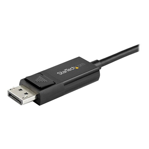 StarTech.com 6ft/2m USB C to DisplayPort 1.4 Cable 8K 60Hz/4K, Bidirectional DP to USB-C or USB-C to Produktbild Additional View 3 L