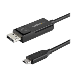 StarTech.com 6ft (2m) USB C to DisplayPort 1.2 Cable 4K 60Hz, Bidirectional DP to USB-C or USB-C to Produktbild