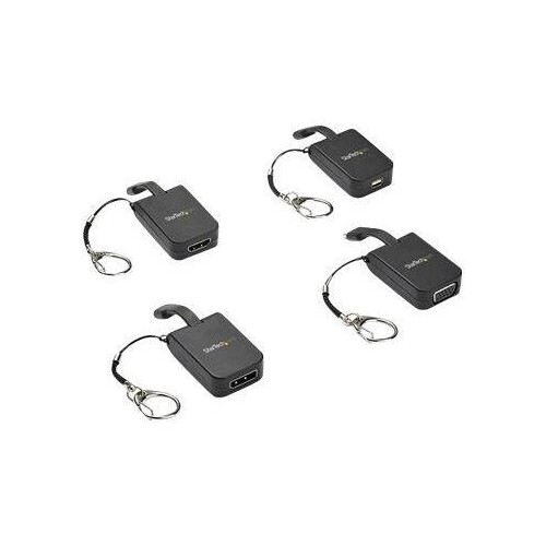 StarTech.com Compact USB C to VGA Adapter, 1080p 60Hz USB Type-C to VGA Video Display Converter with Produktbild Additional View 1 L