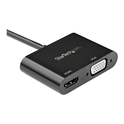 StarTech.com DisplayPort to HDMI VGA Adapter, DisplayPort 1.2 HBR2 to HDMI 2.0 (4K 60Hz) Produktbild Additional View 1 L