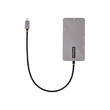 StarTech.com USB C Multiport Adapter, USB C auf Dual HDMI Video, 4K 60Hz, 5Gbit/s USB-A Hub, 100W PD Produktbild Additional View 2 S