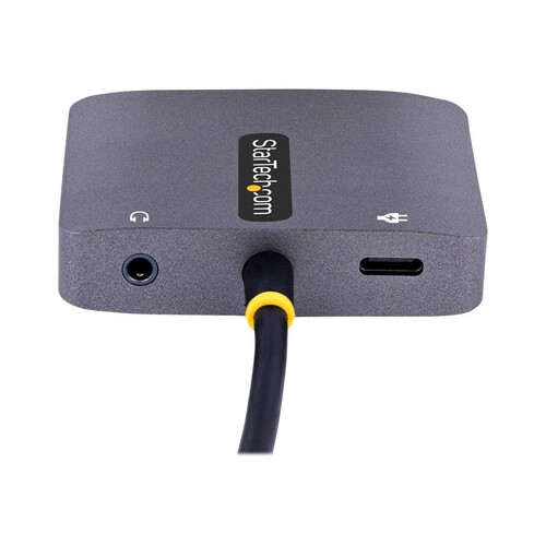 StarTech.com USB C Video Adapter, USB C to HDMI VGA Multiport Adapter w/ 3.5mm Audio Output, 4K 60Hz Produktbild Additional View 4 L