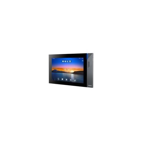 Fanvil i57A - 25,6 cm (10.1 Zoll) - LCD - 1280 x 600 Pixel - Edelstahl - Schwarz - Tasten - Horizont Produktbild Front View L