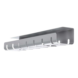 ROLINE Kabel - Organizer - unter Tisch montierbar - Silber (Packung mit 2) Produktbild
