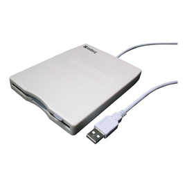 SANDBERG USB Floppy Mini Reader - Laufwerk - Diskette (1.44 MB) Produktbild
