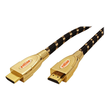 ROLINE Gold - HDMI-Kabel mit Ethernet - HDMI männlich zu HDMI männlich Produktbild Additional View 2 S