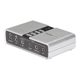 StarTech.com USB 2.0 Soundbox 7.1 Adapter - externe USB Soundkarte mit SPDIF Didital Audio Produktbild