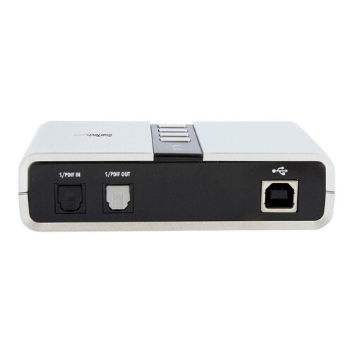 StarTech.com USB 2.0 Soundbox 7.1 Adapter - externe USB Soundkarte mit SPDIF Didital Audio Produktbild Additional View 4 L