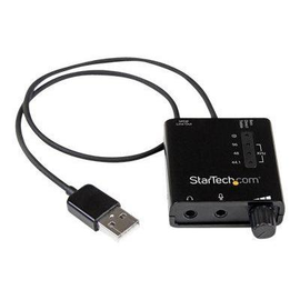 StarTech.com USB Audio Adapter - Externe USB Soundkarte mit SPDIF Digital Audio mit 2x 3,5mm Klinke Produktbild